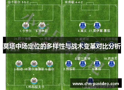 莫塔中场定位的多样性与战术变革对比分析